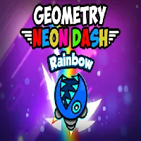 Geometry Neon Dash Rainbow - FreezeNova Games