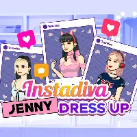 Instadiva Jenny Dress Up - FreezeNova Games