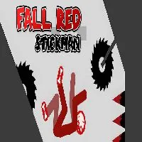 Fall Red Stickman - FreezeNova Games