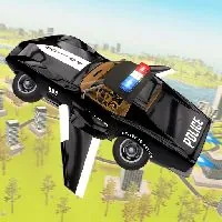 Flying Car Game Police Games - FreezeNova Games