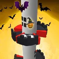 Helix Jump Halloween - FreezeNova Games