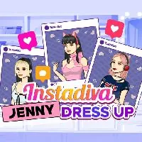 Instadiva Jenny Dress Up - FreezeNova Games